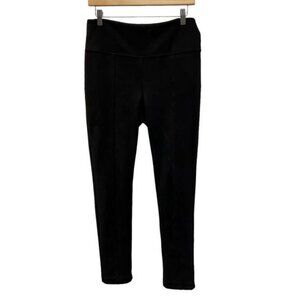 Andrew Marc Faux Suede Black Leggings